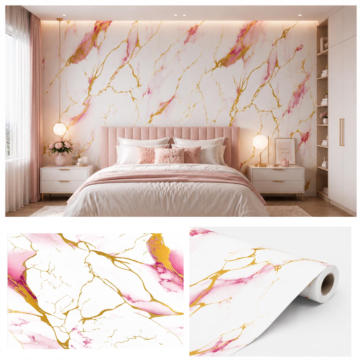 Papel Adhesivo Para Pared VA-19007